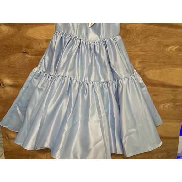 NWT Dream Dress Twirl Dress Missy Ingenue Blue S Chelsea Reece - Picture 5 of 8